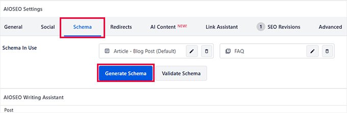 Générer un balisage de schéma Generate schema markup