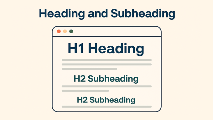 Les titres et sous-titres aident les IA à comprendre la structure et le flux du contenu Headings and subheadings help AIs understand content structure and flow